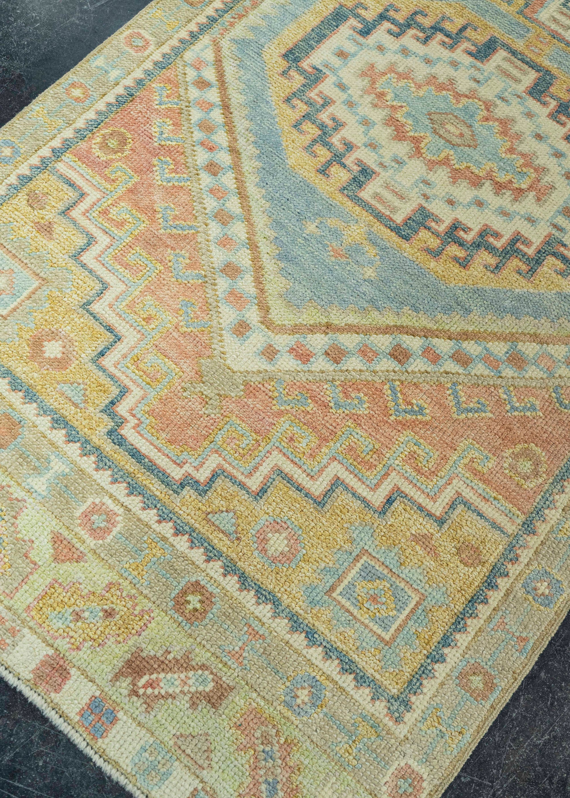 Turkish Oushak Rug 3' x 6'7" #19229