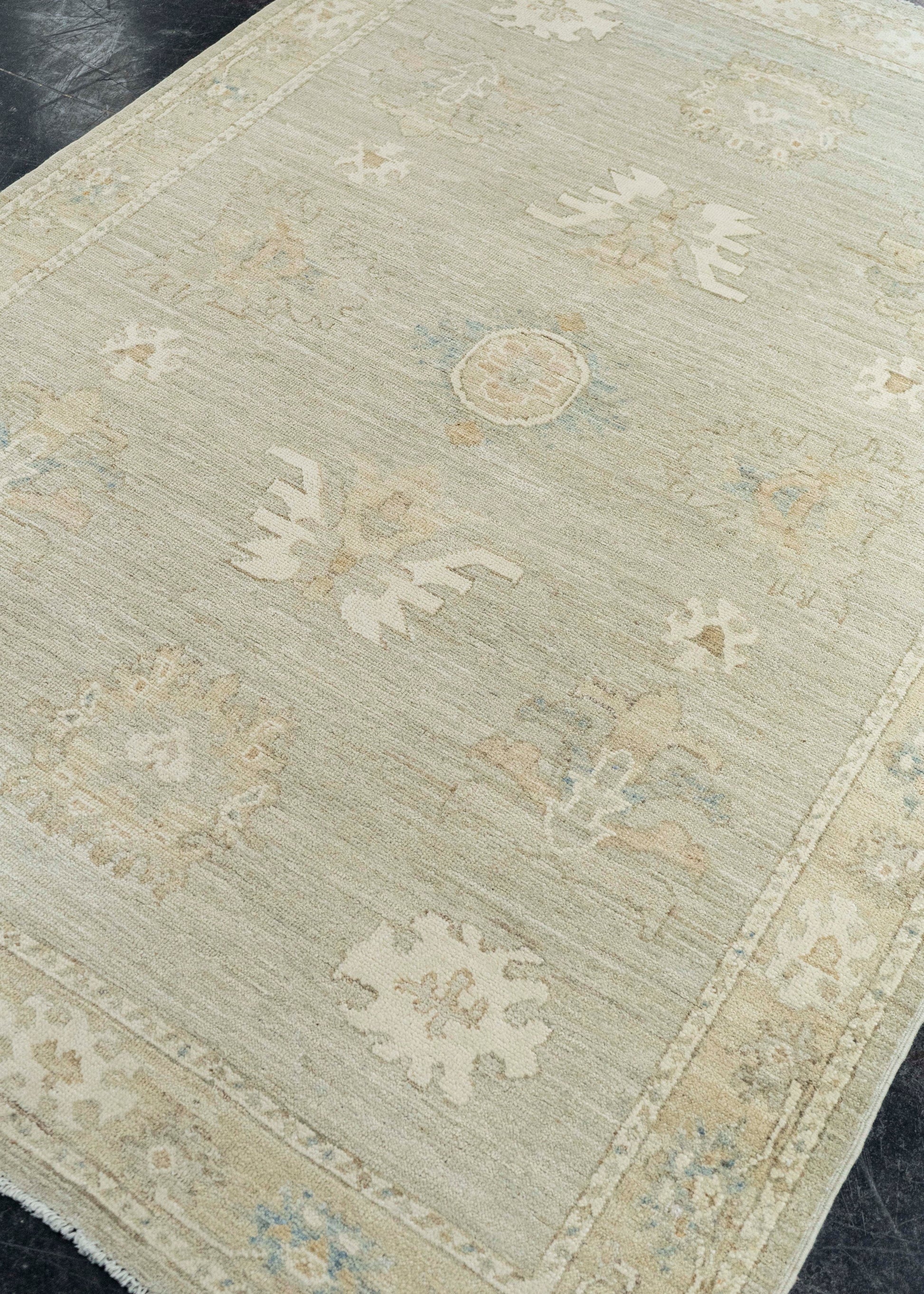 Oushak Rug 4'8" x 6'8" #22693