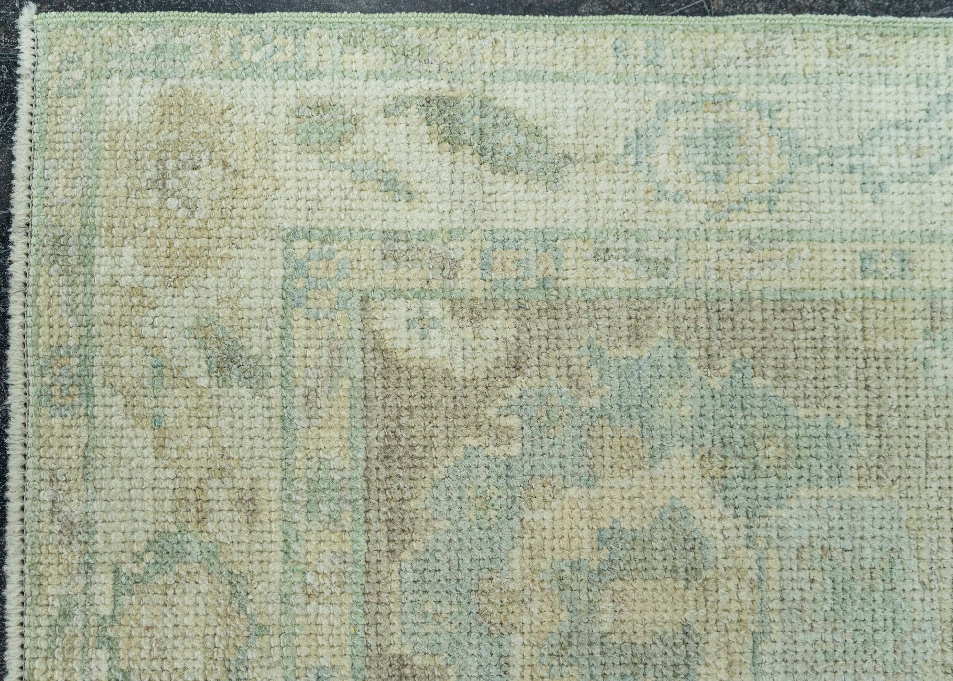 Turkish Oushak Rug 2'3" x 6'3" #19472