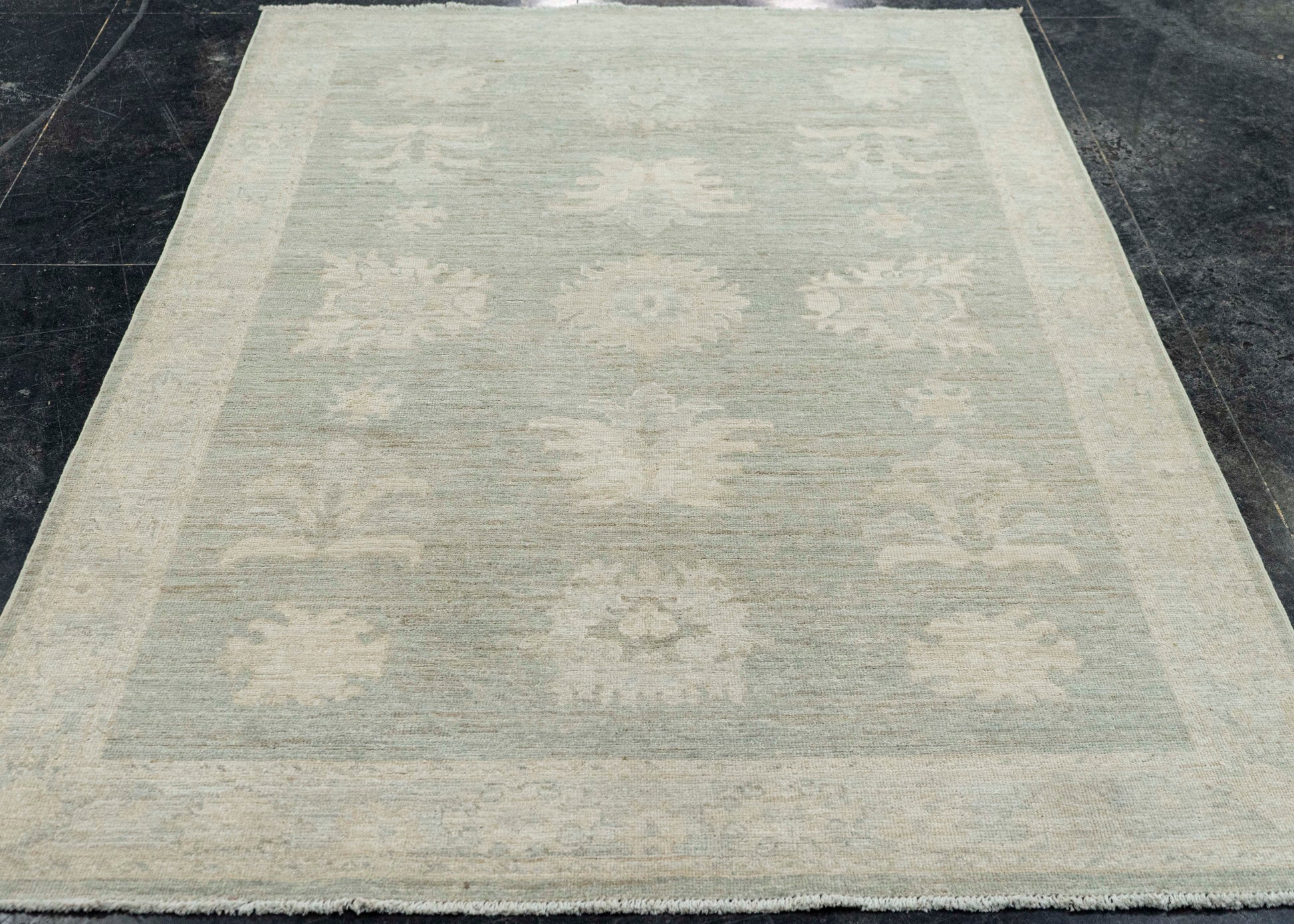 Oushak Rug 4'11" x 6'11" #22738