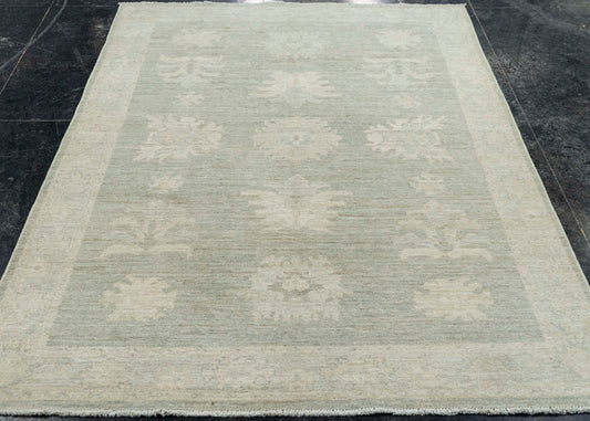 Oushak Rug 4'11" x 6'11" #22738