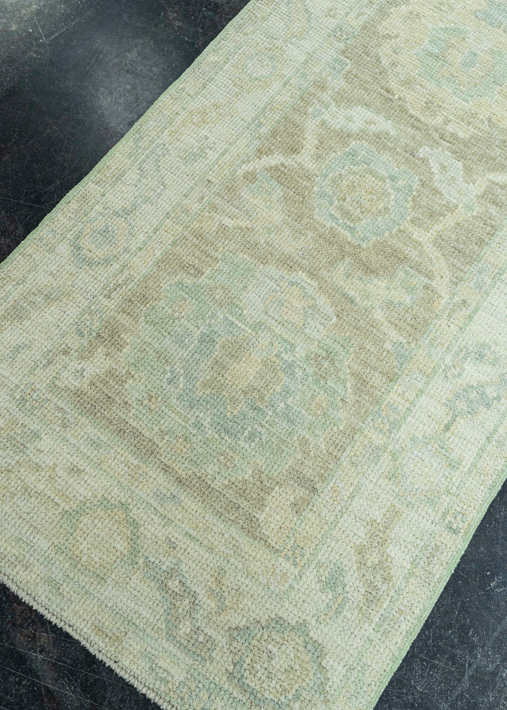Turkish Oushak Rug 2'3" x 6'2" #19289