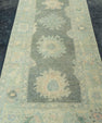 Turkish Oushak Rug 3'1"x 6'7" #19006