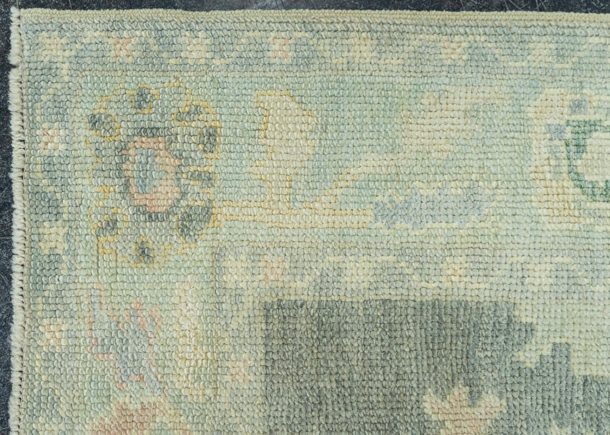 Turkish Oushak Rug 3'1"x 6'7" #19006