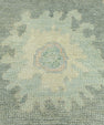 Turkish Oushak Rug 3'1"x 6'7" #19006