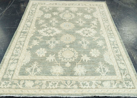 Oushak Rug 4'11" x 6'8" #22695