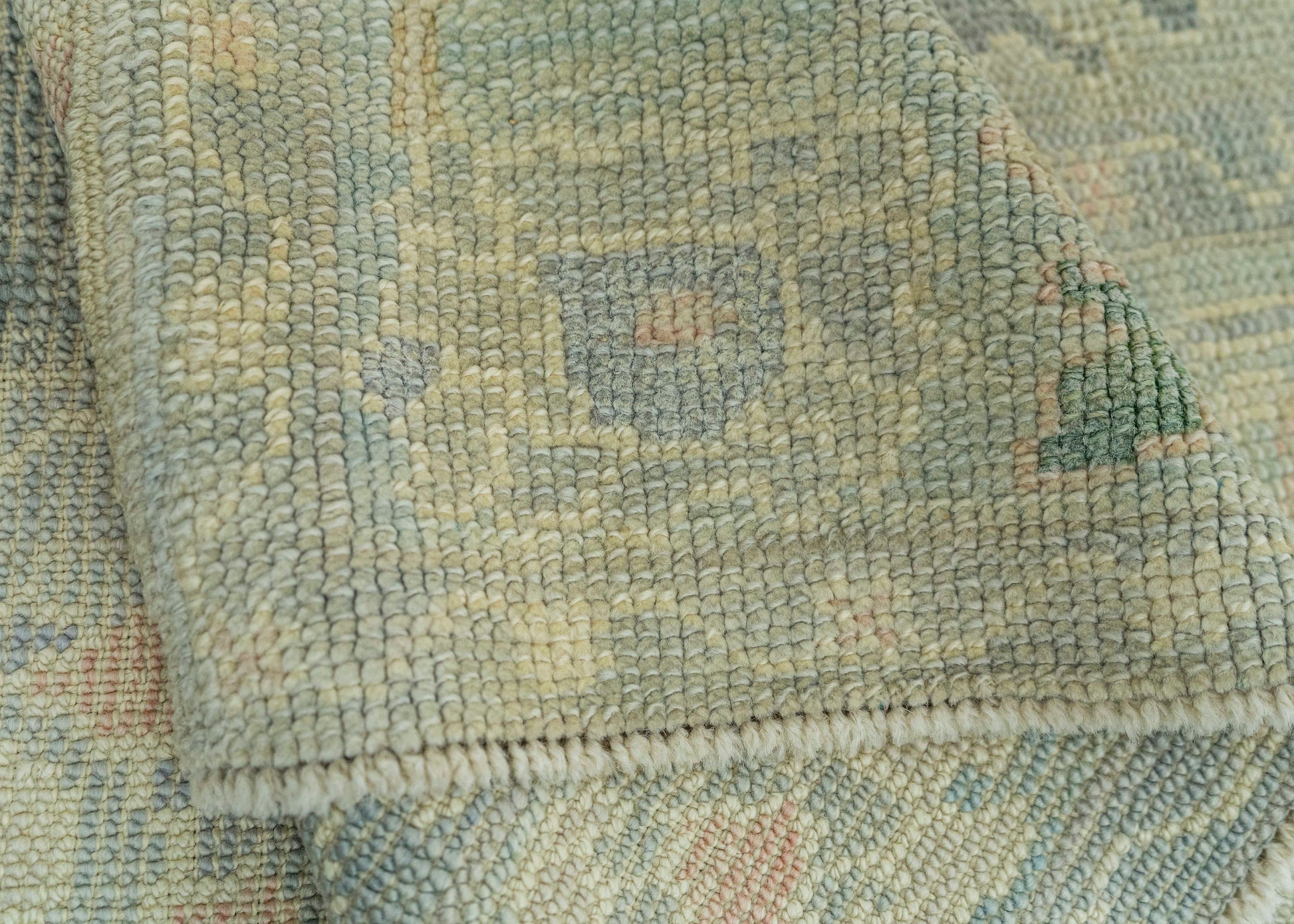 Turkish Oushak Rug 3'1"x 6'7" #19006