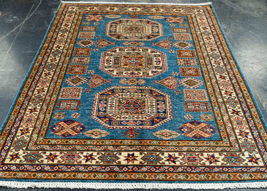 Oriental Handmade Rug  5'2" x 6'10" #22858
