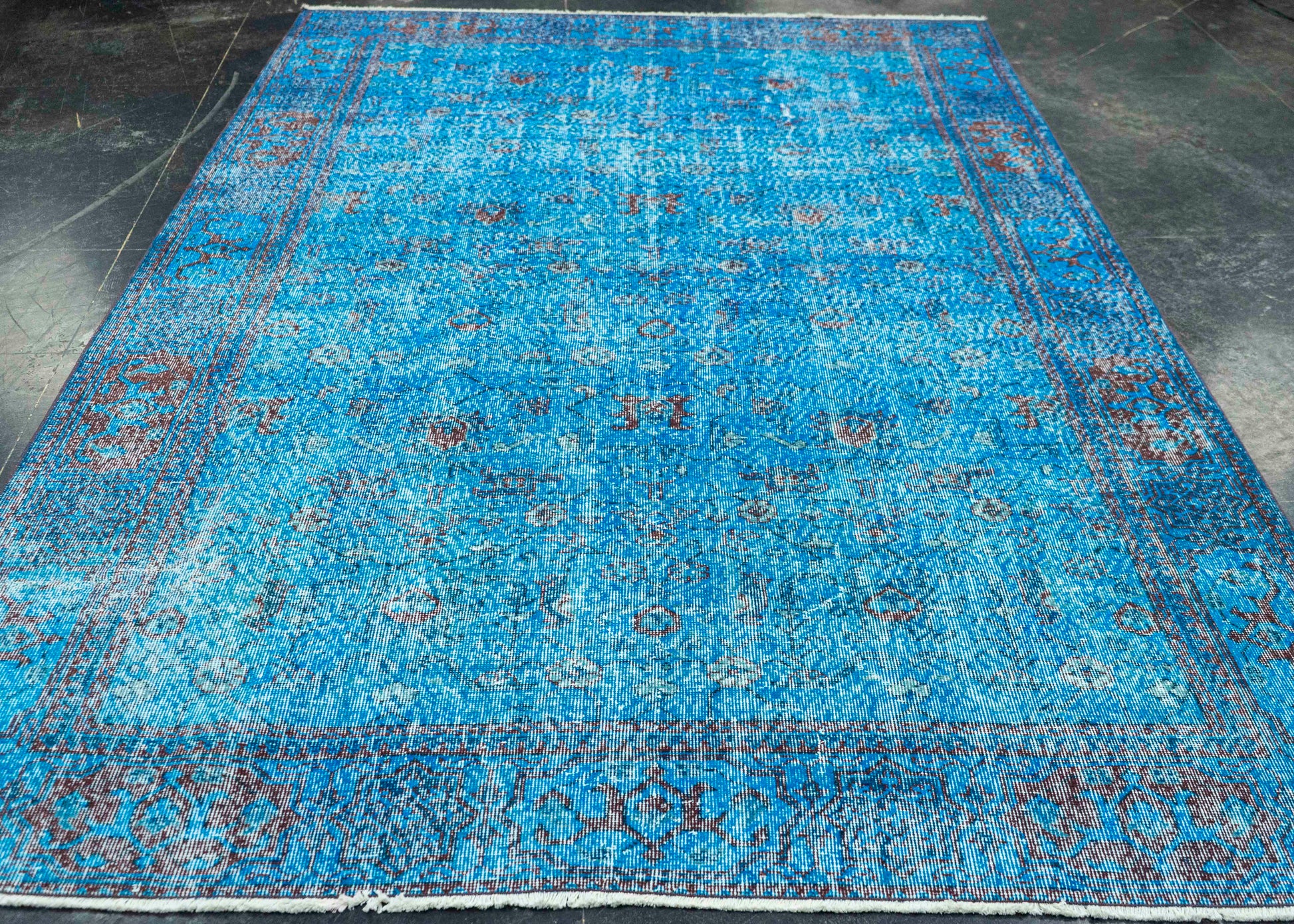 Turkish Vintage Rug 6'6" x 10'1" #22787