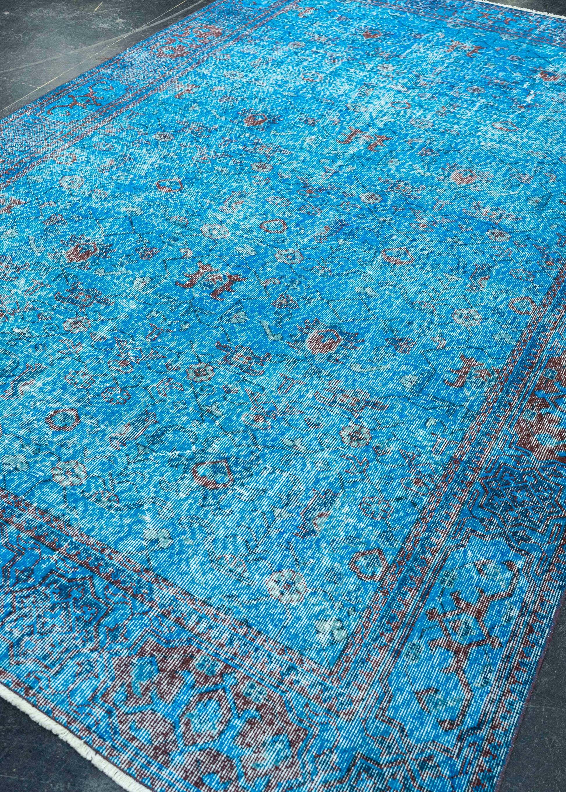 Turkish Vintage Rug 6'6" x 10'1" #22787