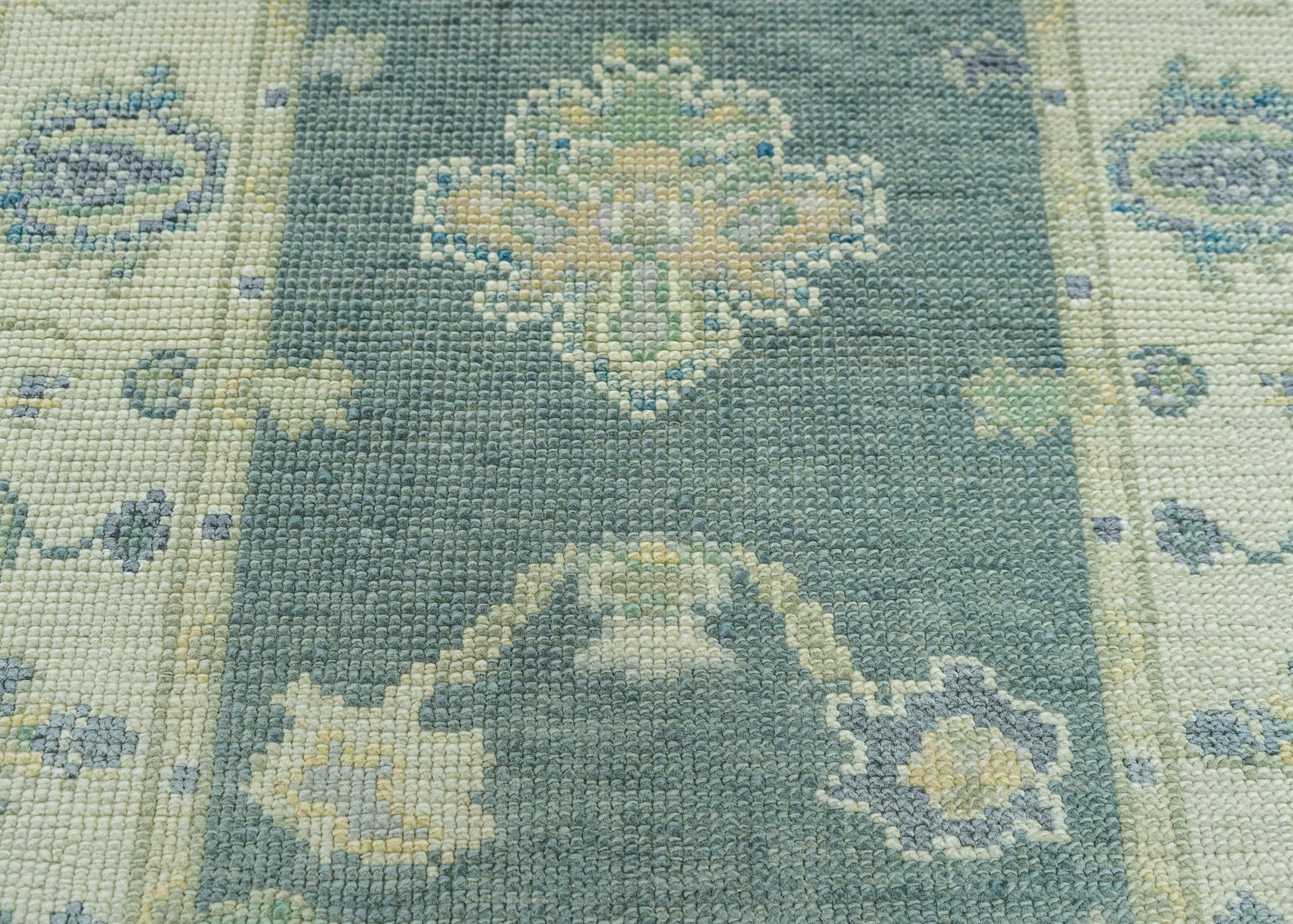 Turkish Oushak Rug 2'9" x 7'6" #19136