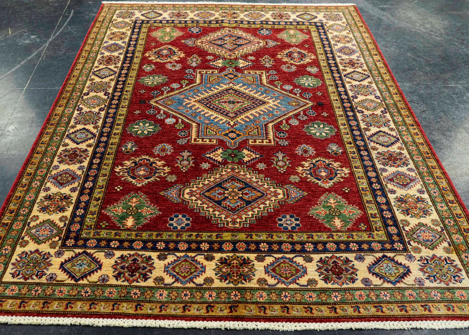 Oriental Handmade Rug  5'8" x 8' #22877