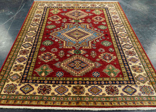 Oriental Handmade Rug  5'8" x 8' #22877