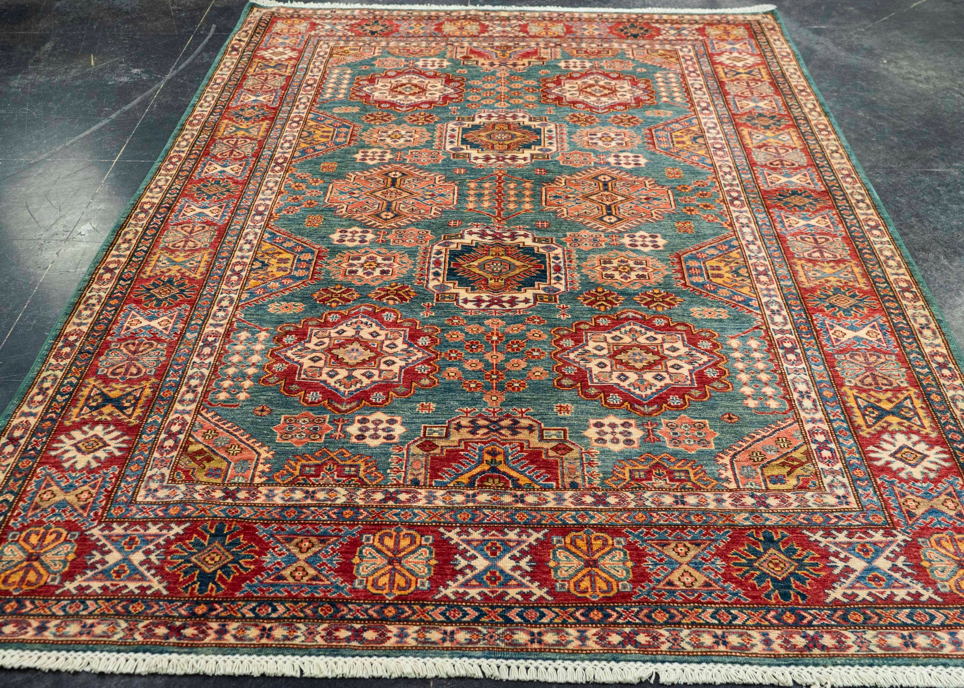 Oriental Handmade Rug  6'1" x 9' #22869