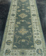 Turkish Oushak Rug 2'10" x 7'9" #19192
