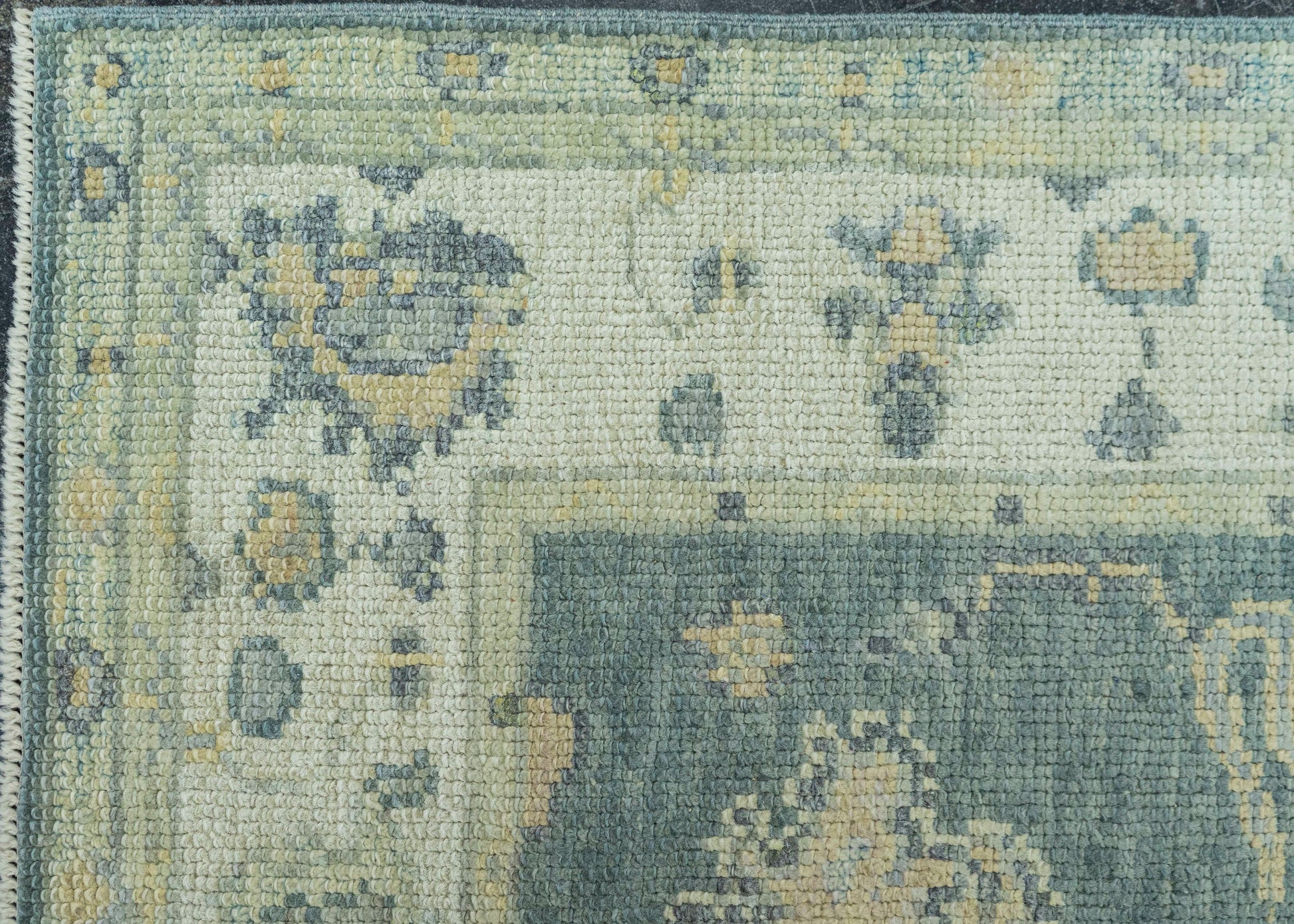 Turkish Oushak Rug 2'10" x 7'9" #19192