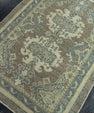 Turkish Oushak Rug 2'11" x 6'7" #19453