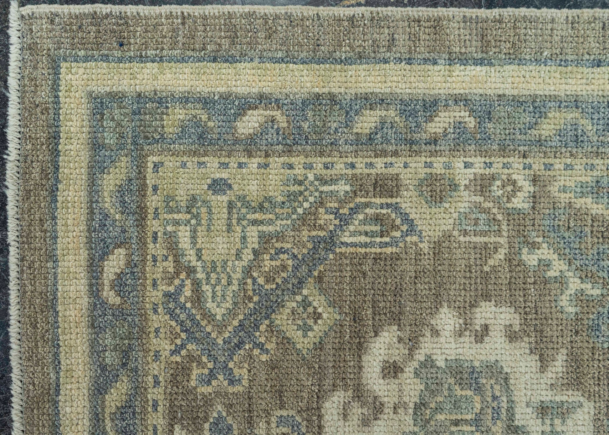 Turkish Oushak Rug 2'11" x 6'7" #19453