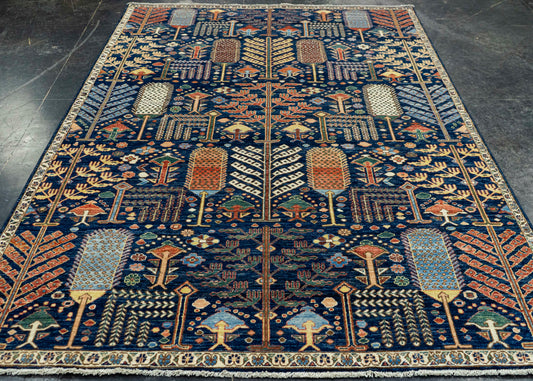 Oriental Handmade Rug  6' x 9'1" #22862