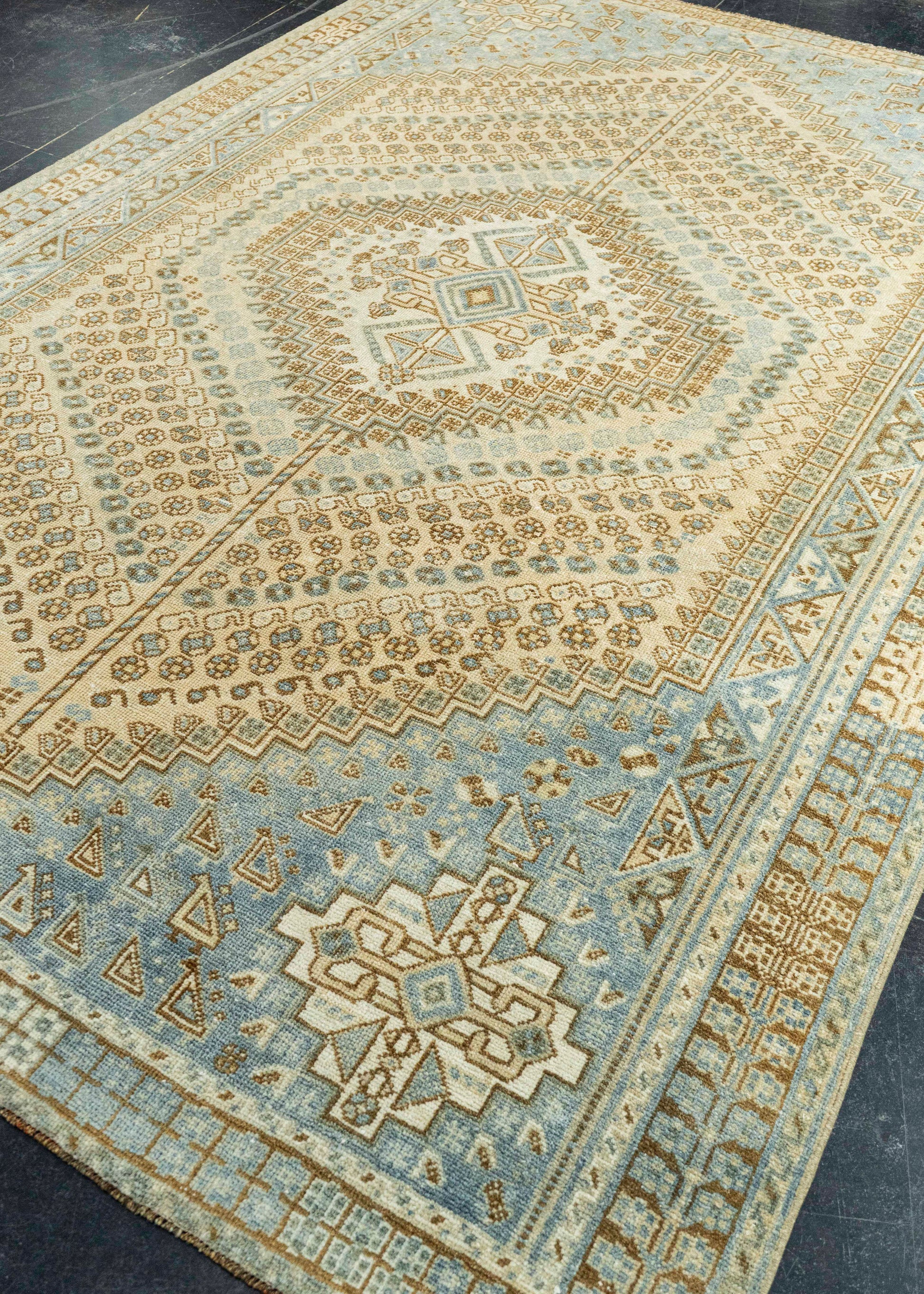 Turkish Vintage Rug 6'7" x 9'8" #22779