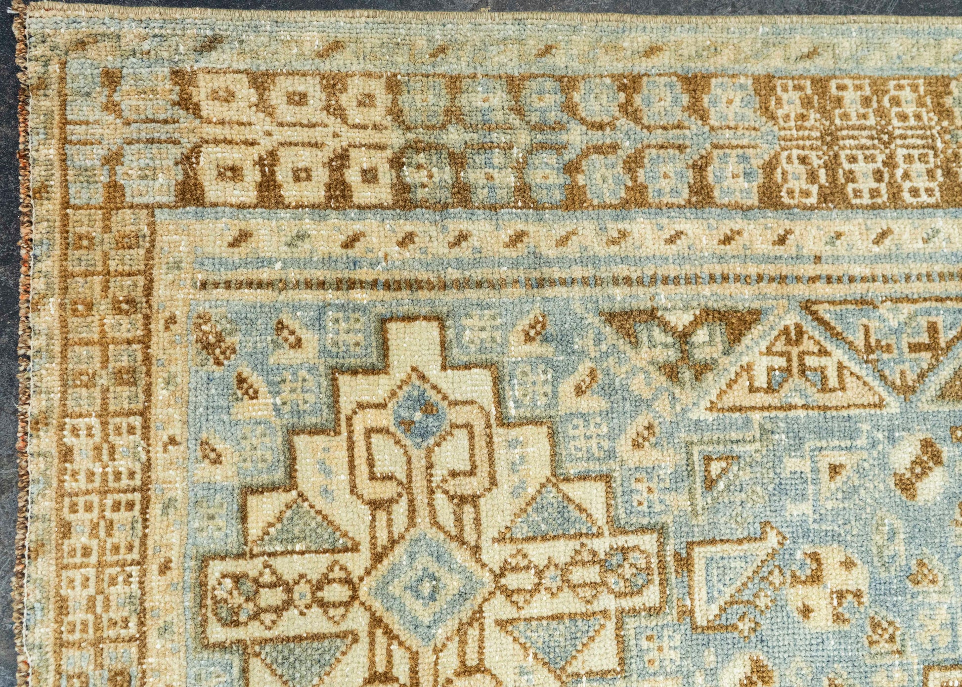 Turkish Vintage Rug 6'7" x 9'8" #22779