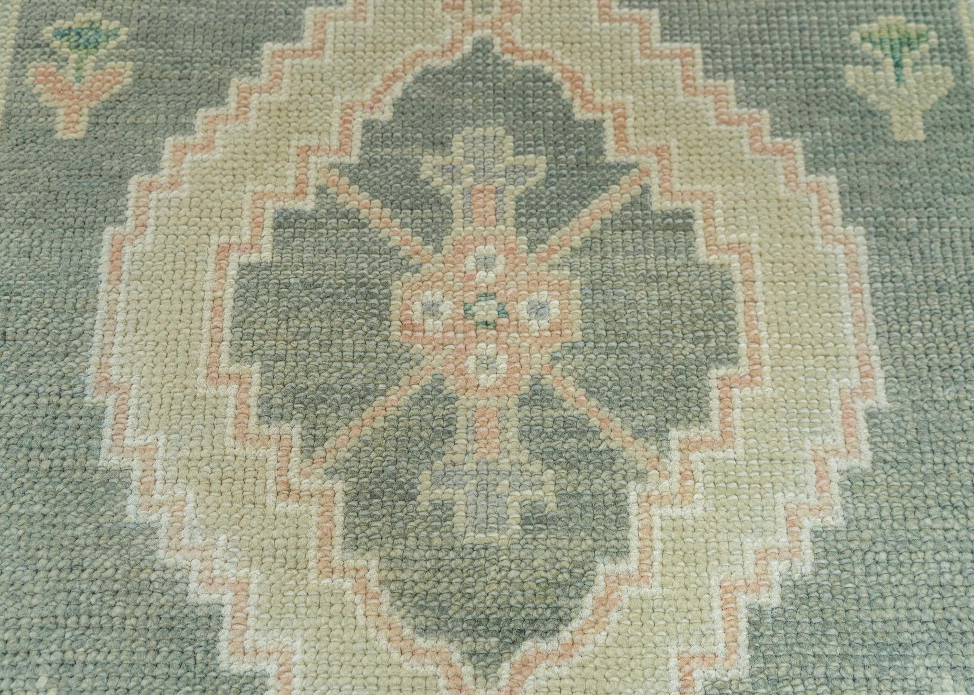Turkish Oushak Rug 3'2"x 6'1" #19033