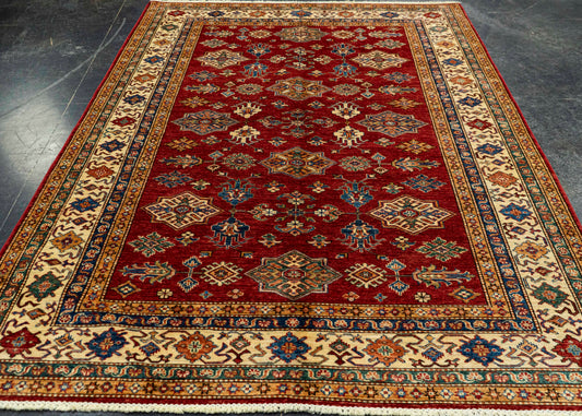 Oriental Handmade Rug  6'1" x 9' #22861