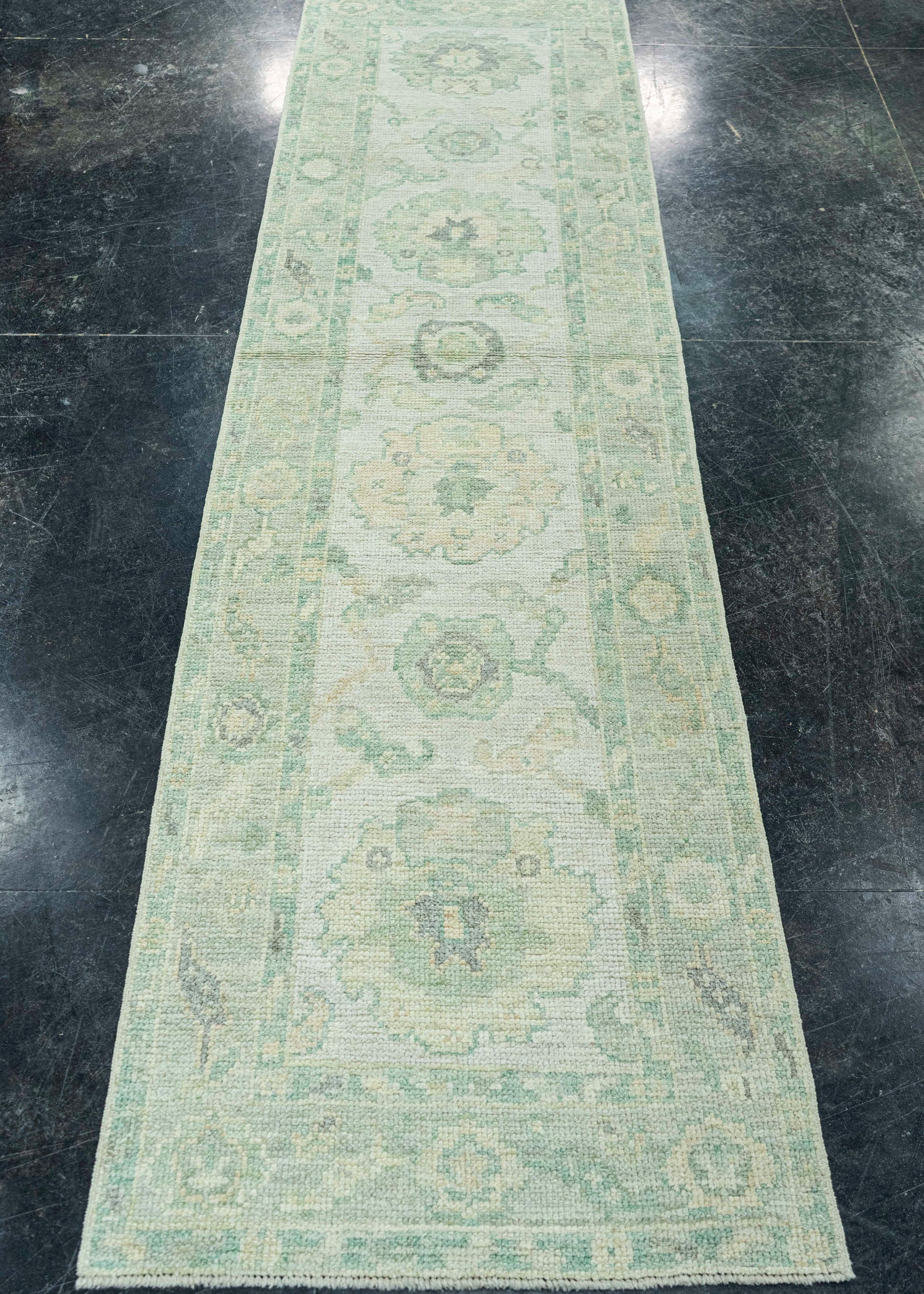Turkish Oushak Rug 2'2" x 7'11" #19434