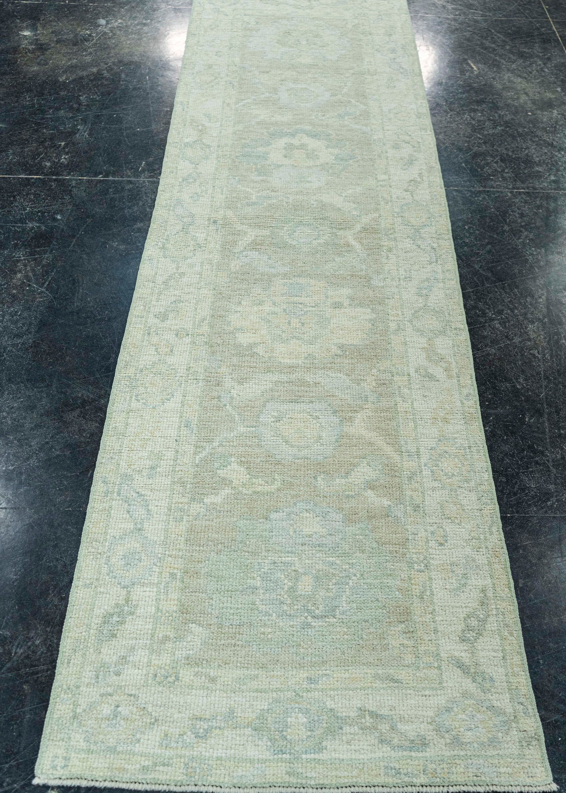 Turkish Oushak Rug 2'2" x 7'10" #19456