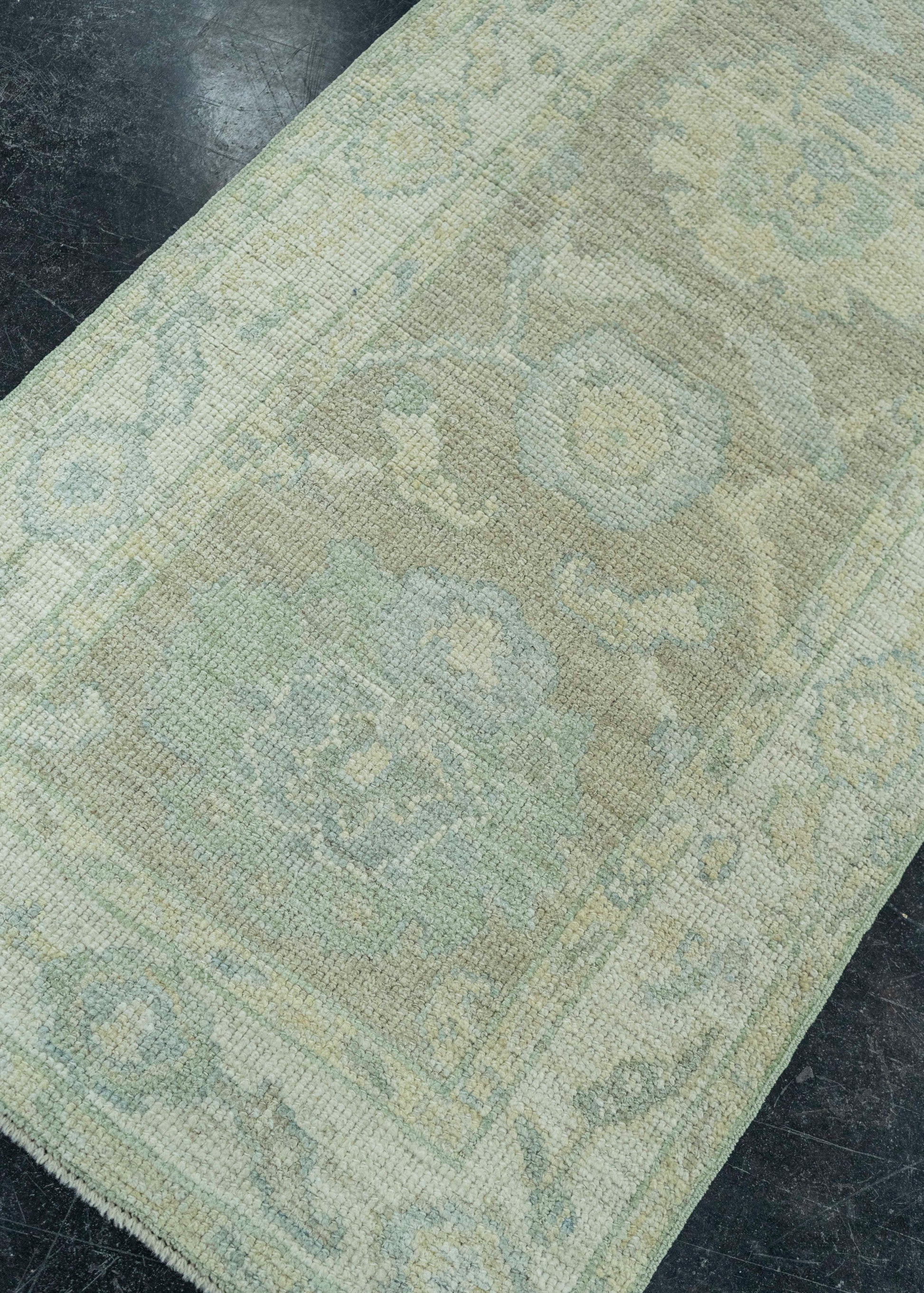 Turkish Oushak Rug 2'2" x 7'10" #19456