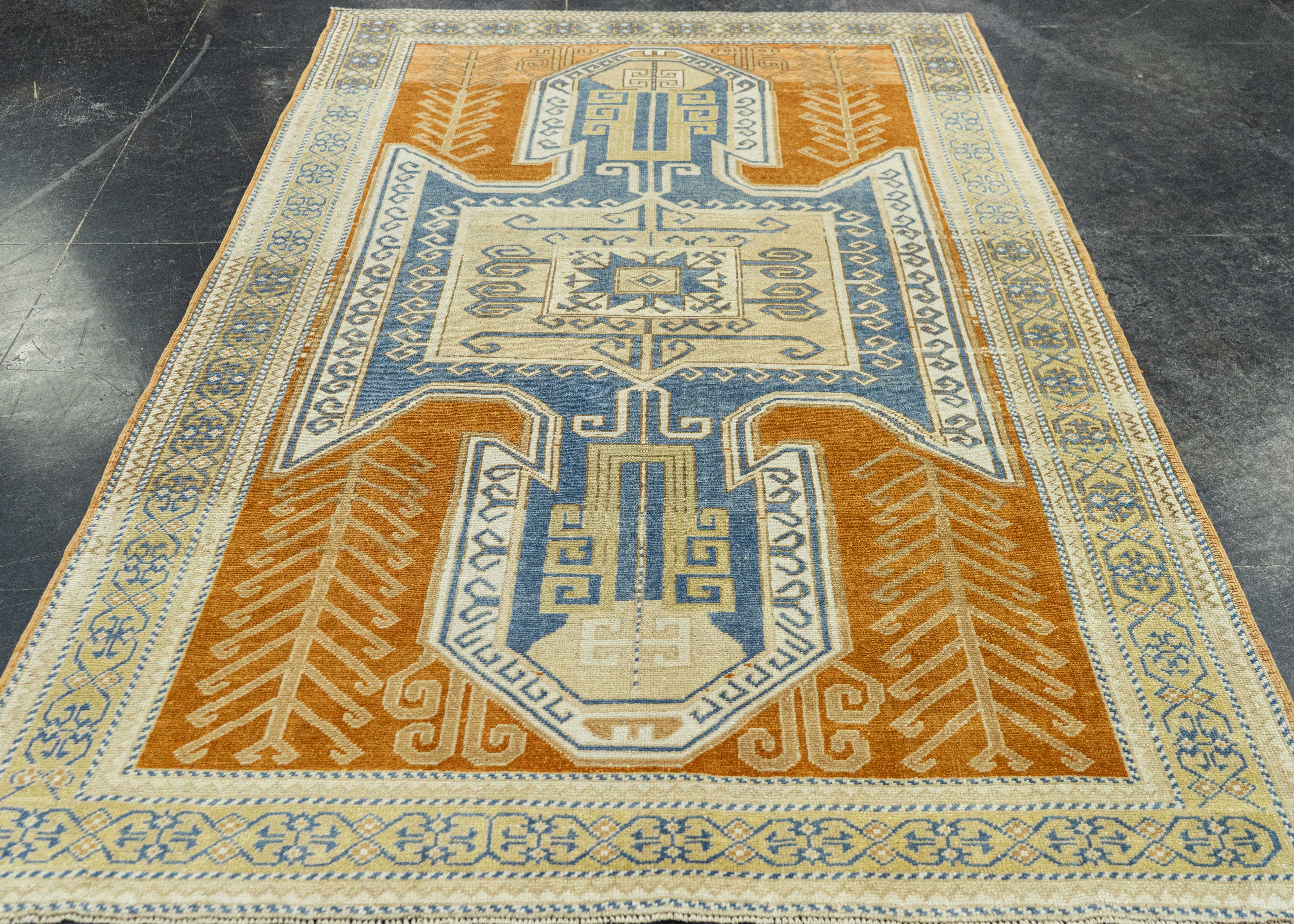 Turkish Vintage Rug 5'4