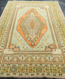 Turkish Vintage Rug 5'1" x 9'2" #22902