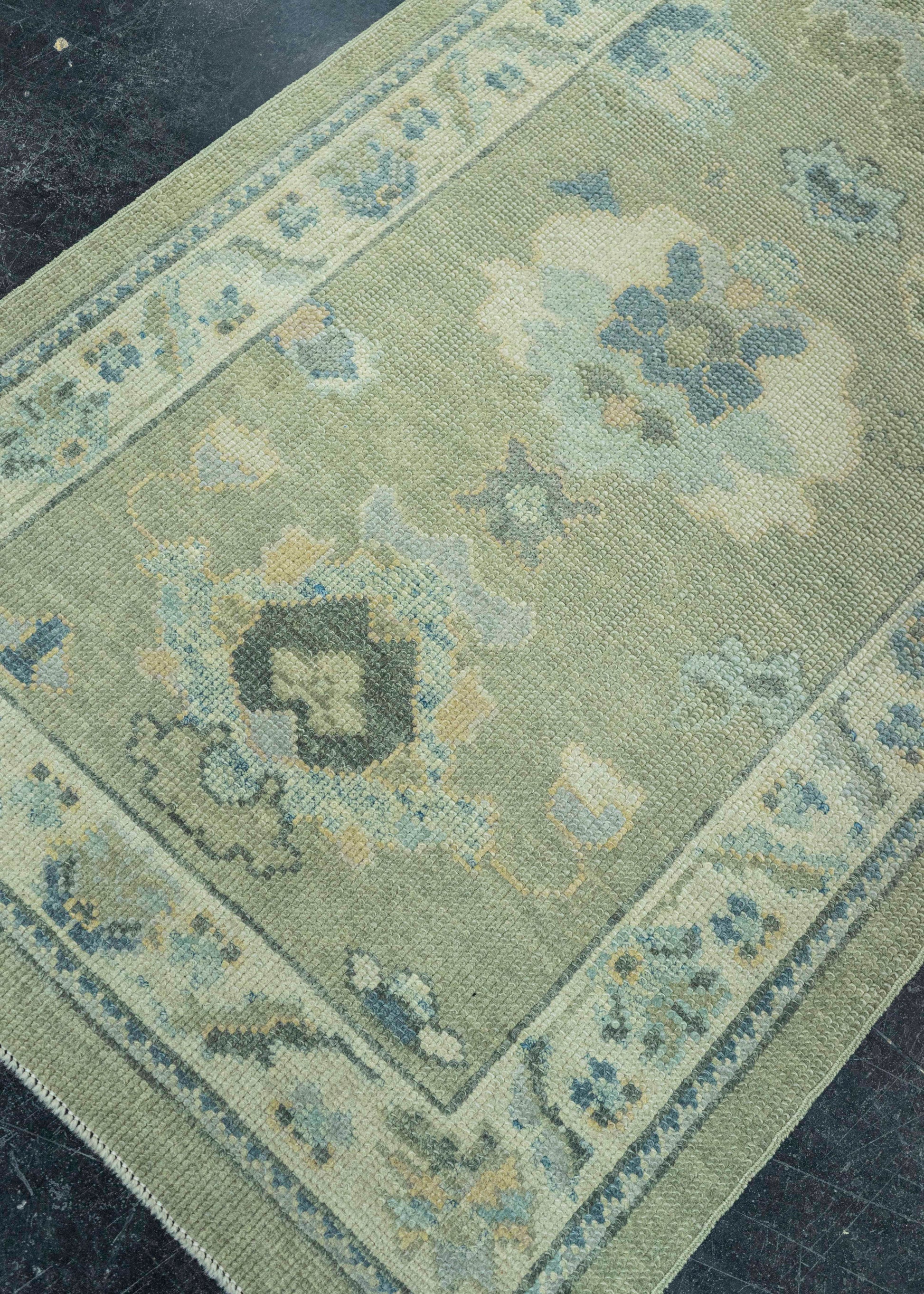 Turkish Oushak Rug 2'10"x 8' #19041