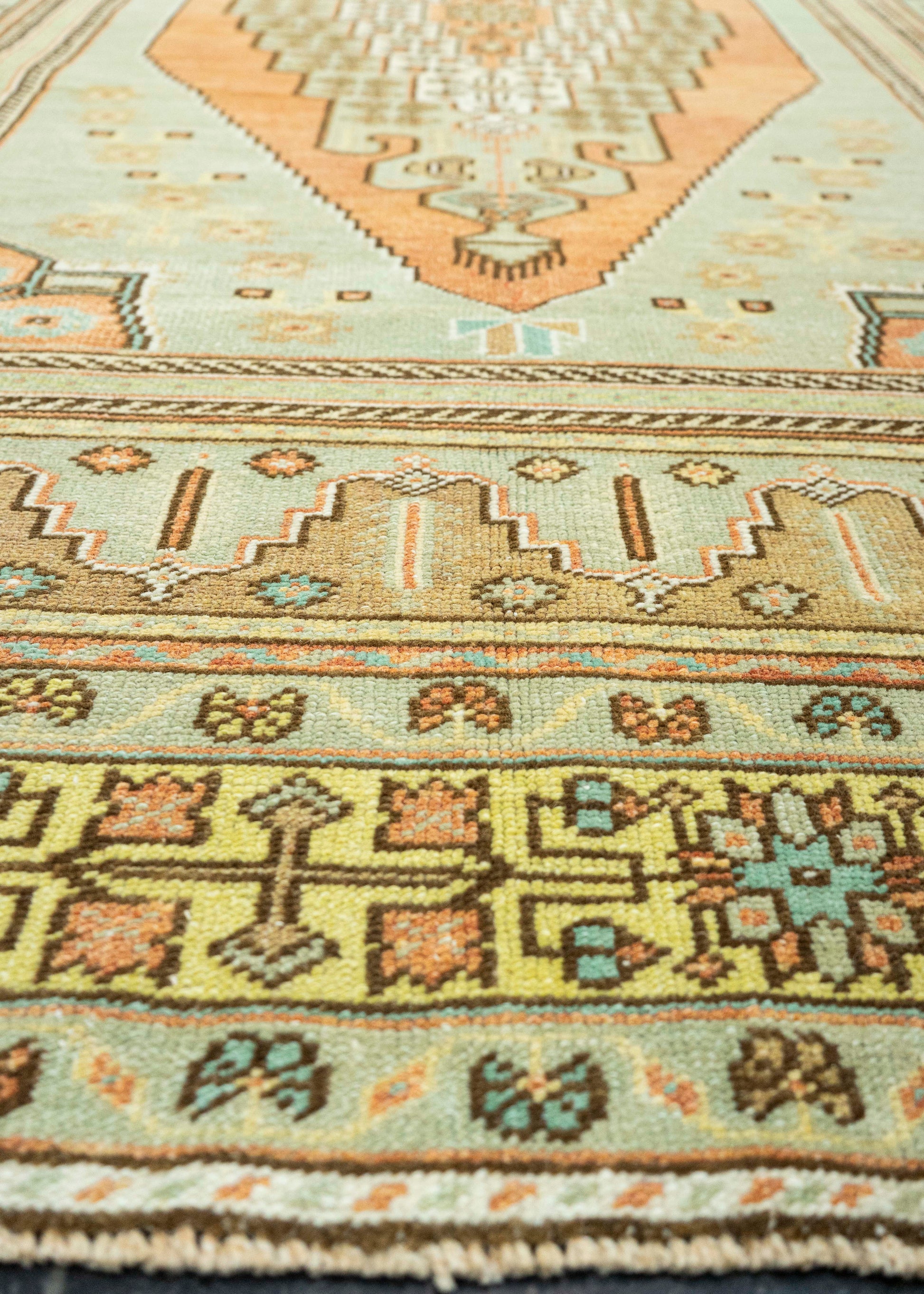 Turkish Vintage Rug 5'1" x 9'2" #22902