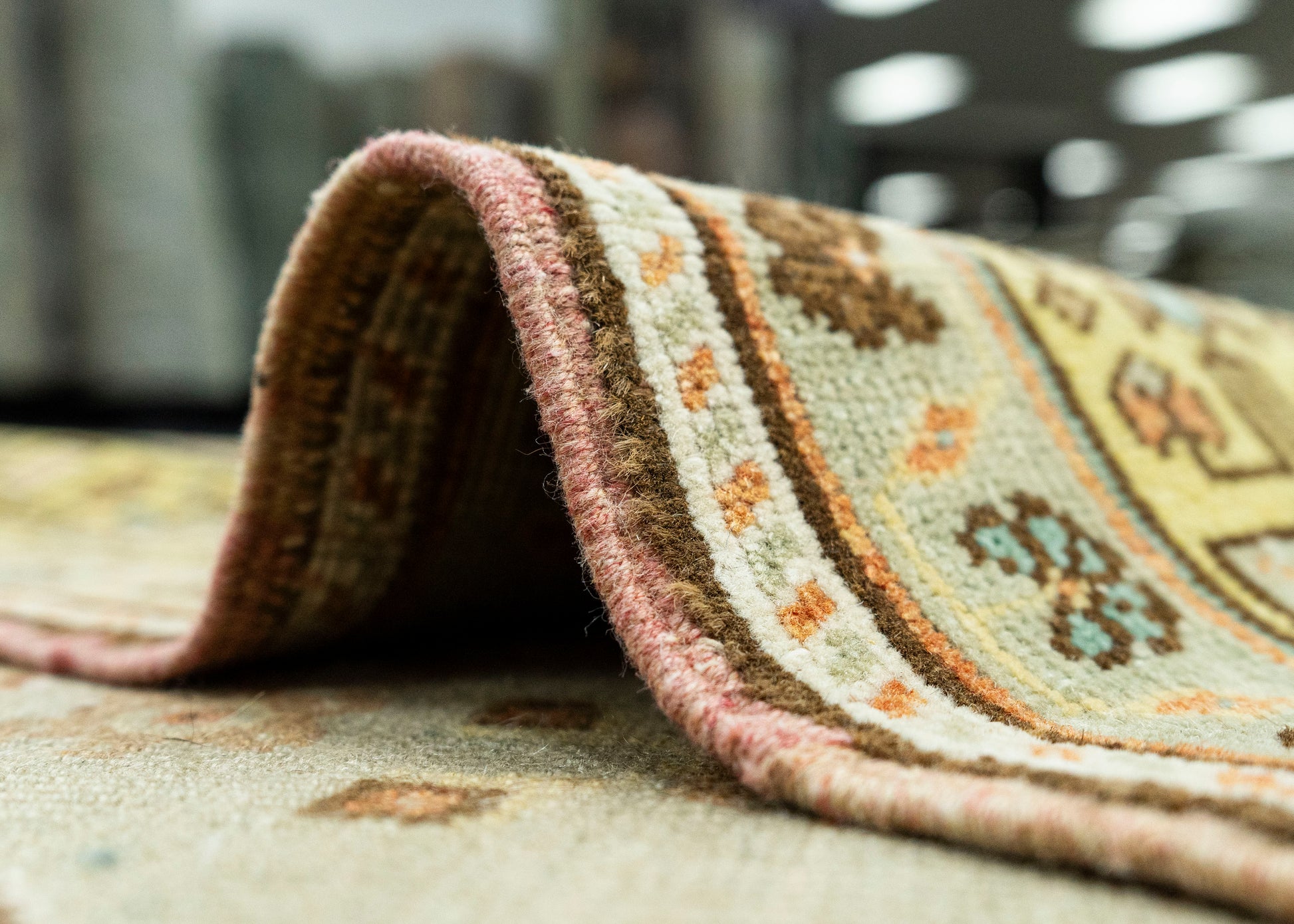 Turkish Vintage Rug 5'1" x 9'2" #22902
