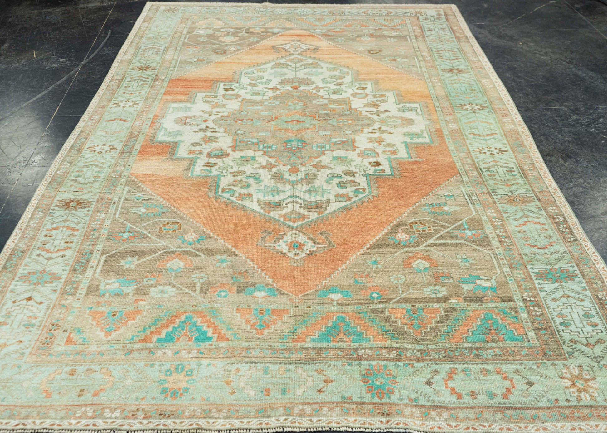 Turkish Vintage Rug 6'1" x 9'10" #22900