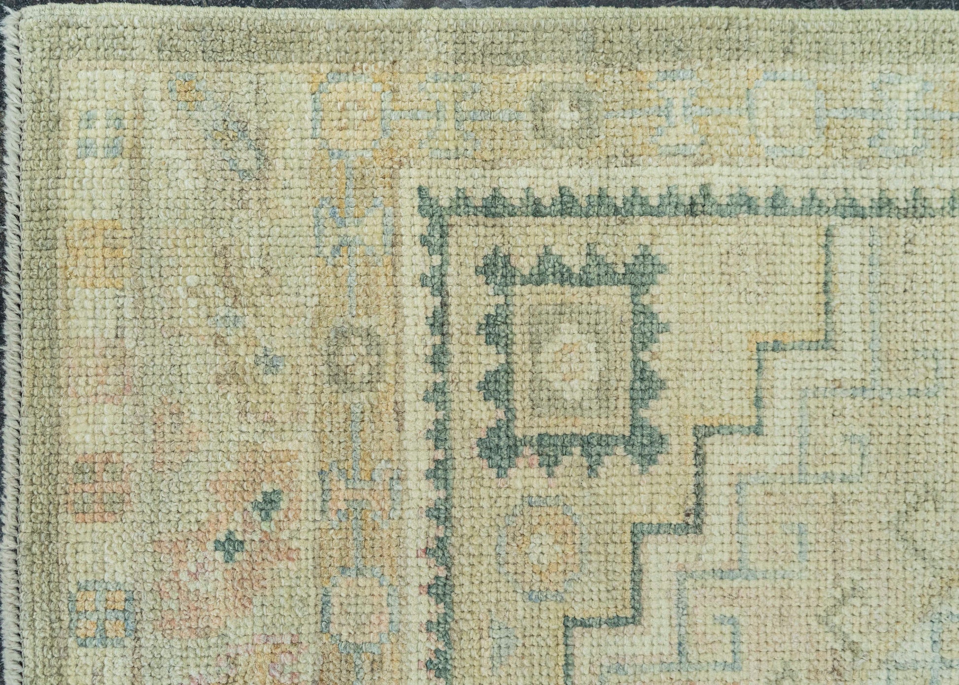Turkish Oushak Rug 3'1" x 7'7" #19276
