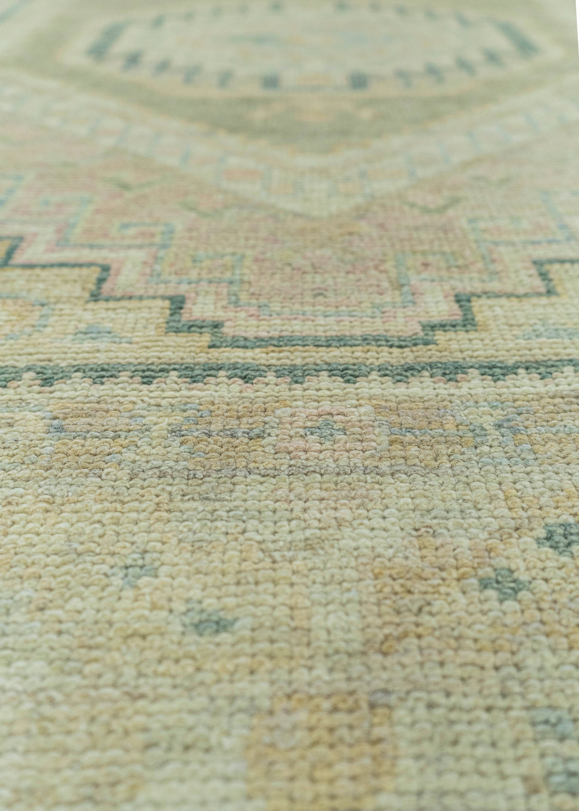 Turkish Oushak Rug 3'1" x 7'7" #19276
