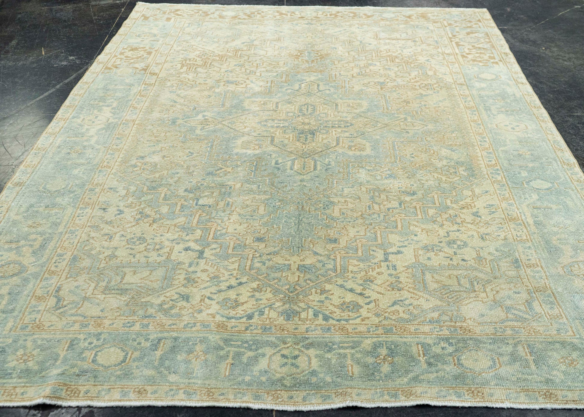 Turkish Vintage Rug 6'9" x 9'5" #22780