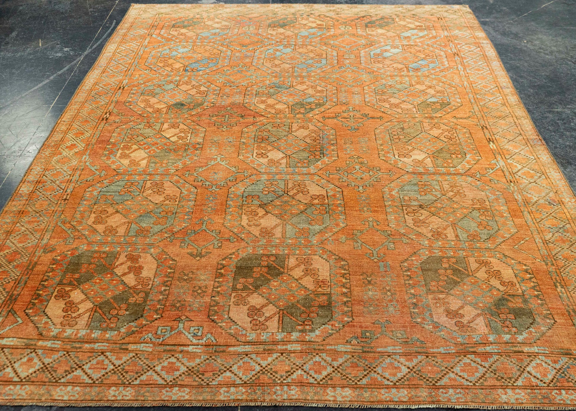 Turkish Vintage Rug 6'6" x 9'0" #22601