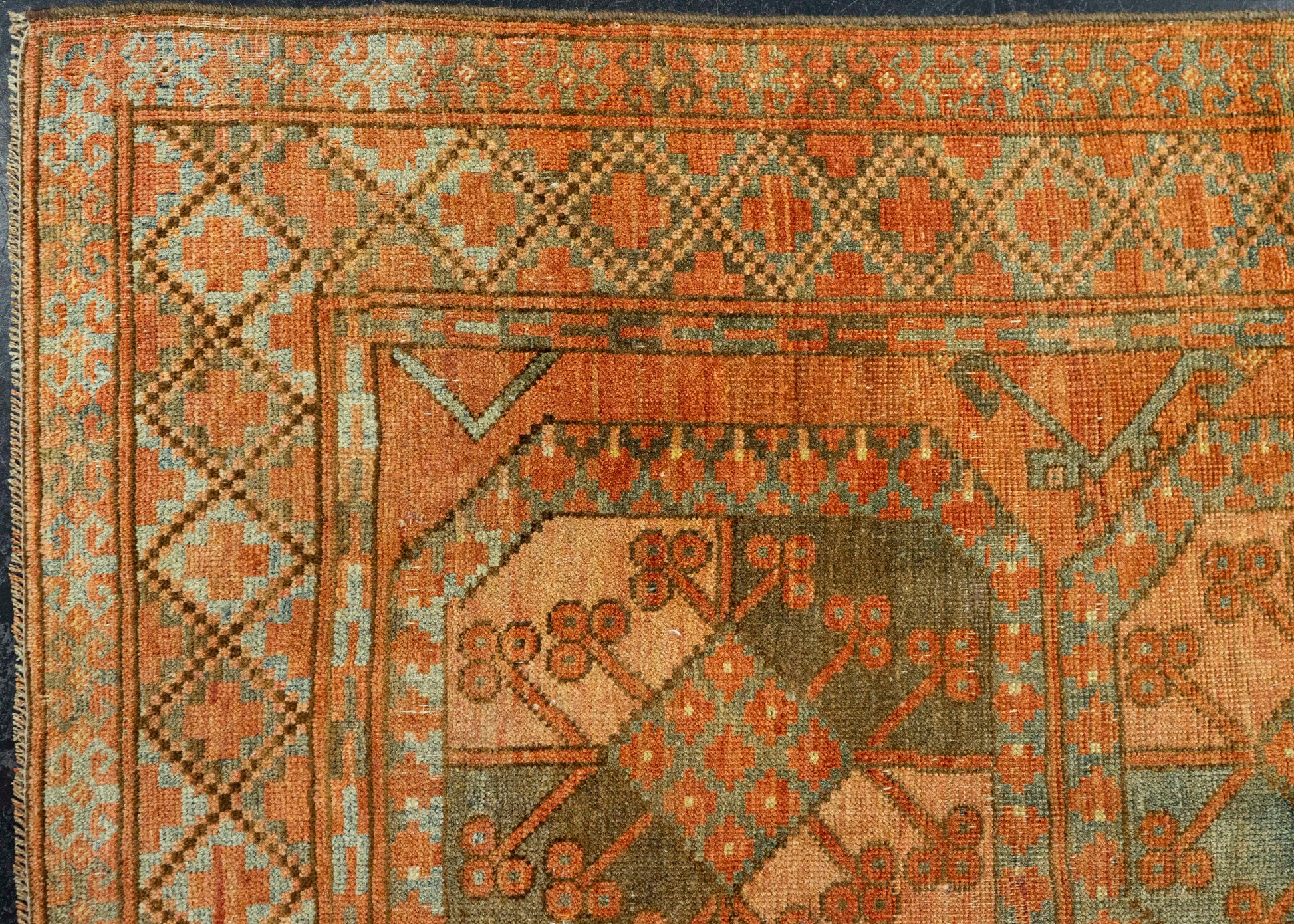 Turkish Vintage Rug 6'6" x 9'0" #22601