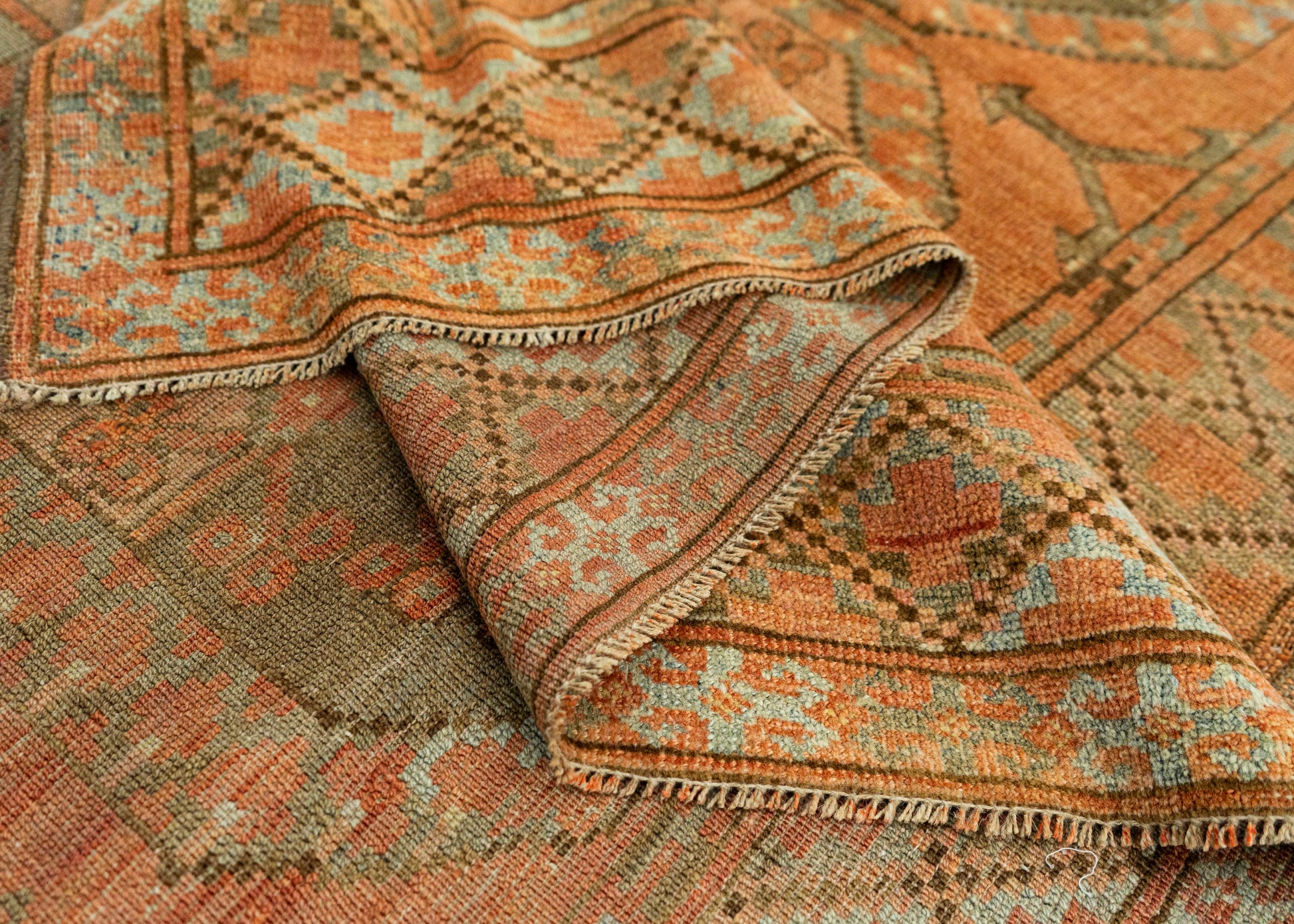 Turkish Vintage Rug 6'6" x 9'0" #22601