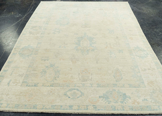 Oushak Rug 6'1" x 8'10" #22691