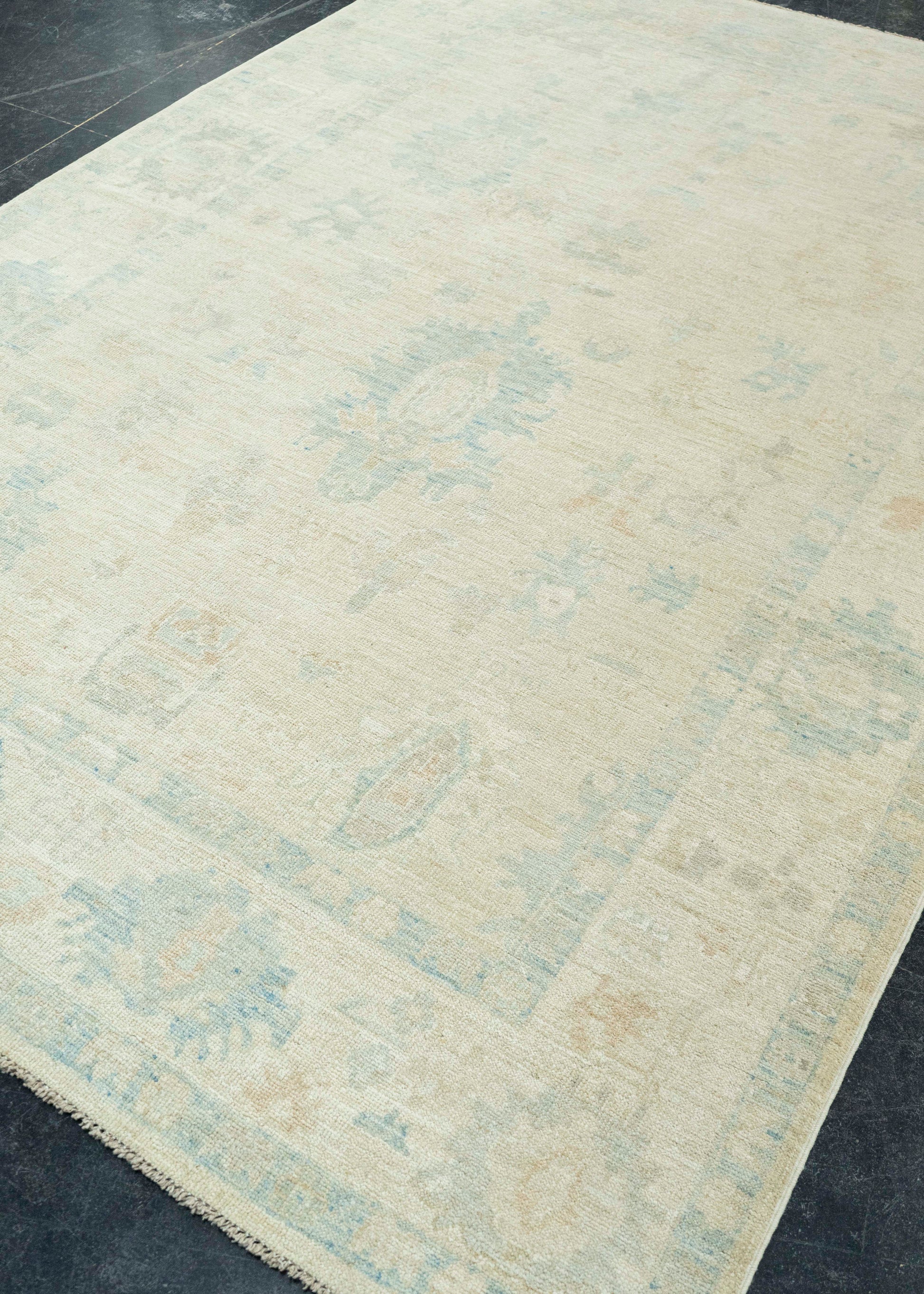 Oushak Rug 6'1" x 8'10" #22691