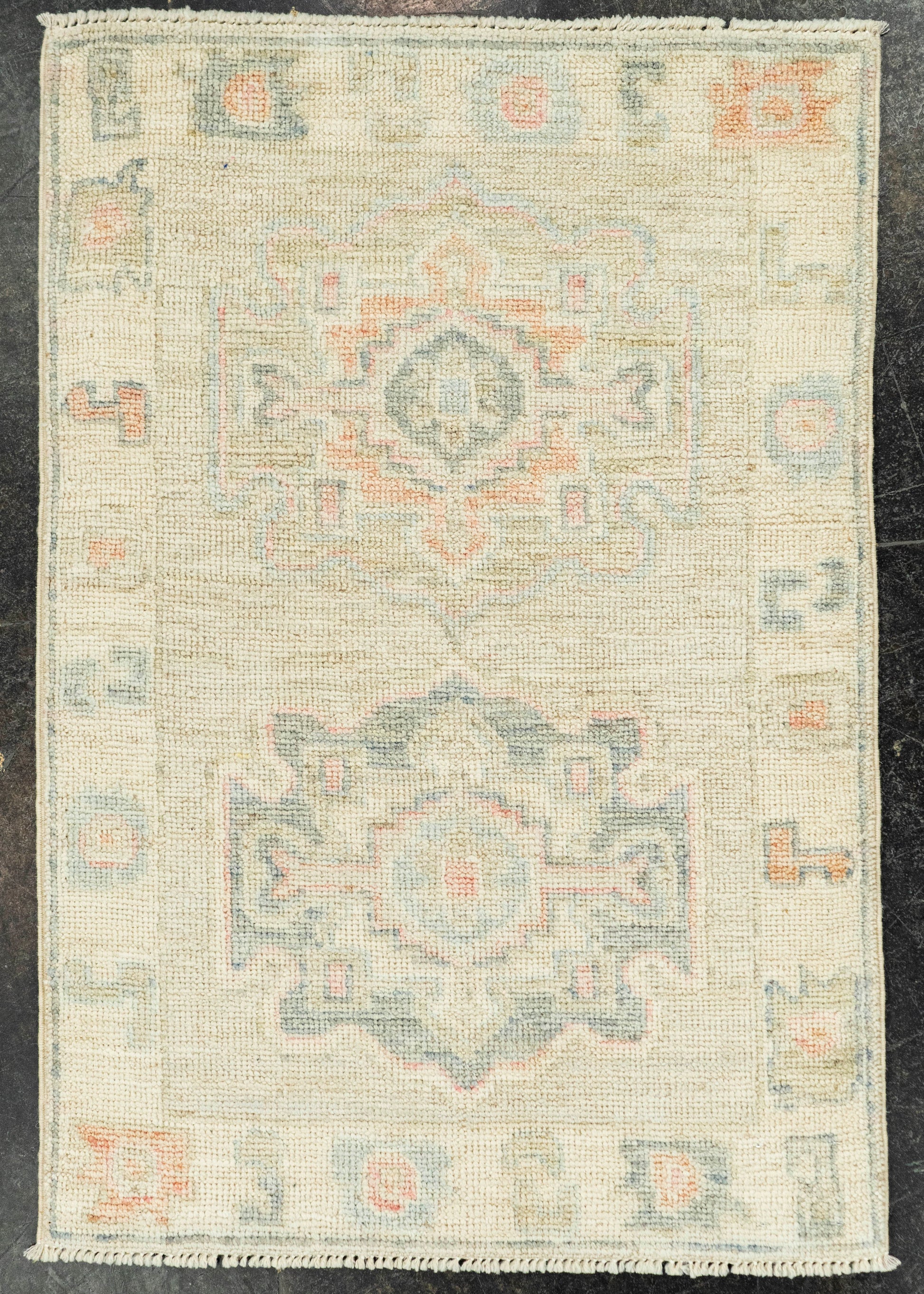 Oushak Rug 2'1" x 3'0" #23621