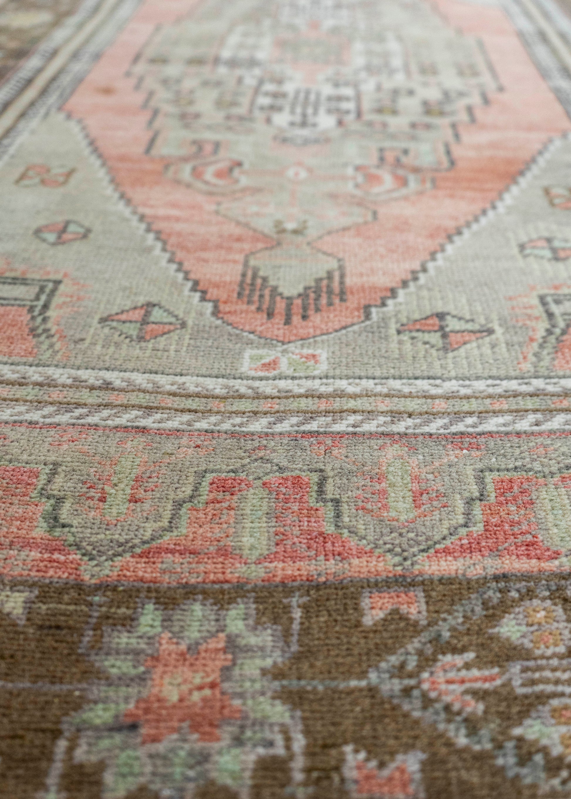 Turkish Vintage Rug 3'2" x 6'8" #20691