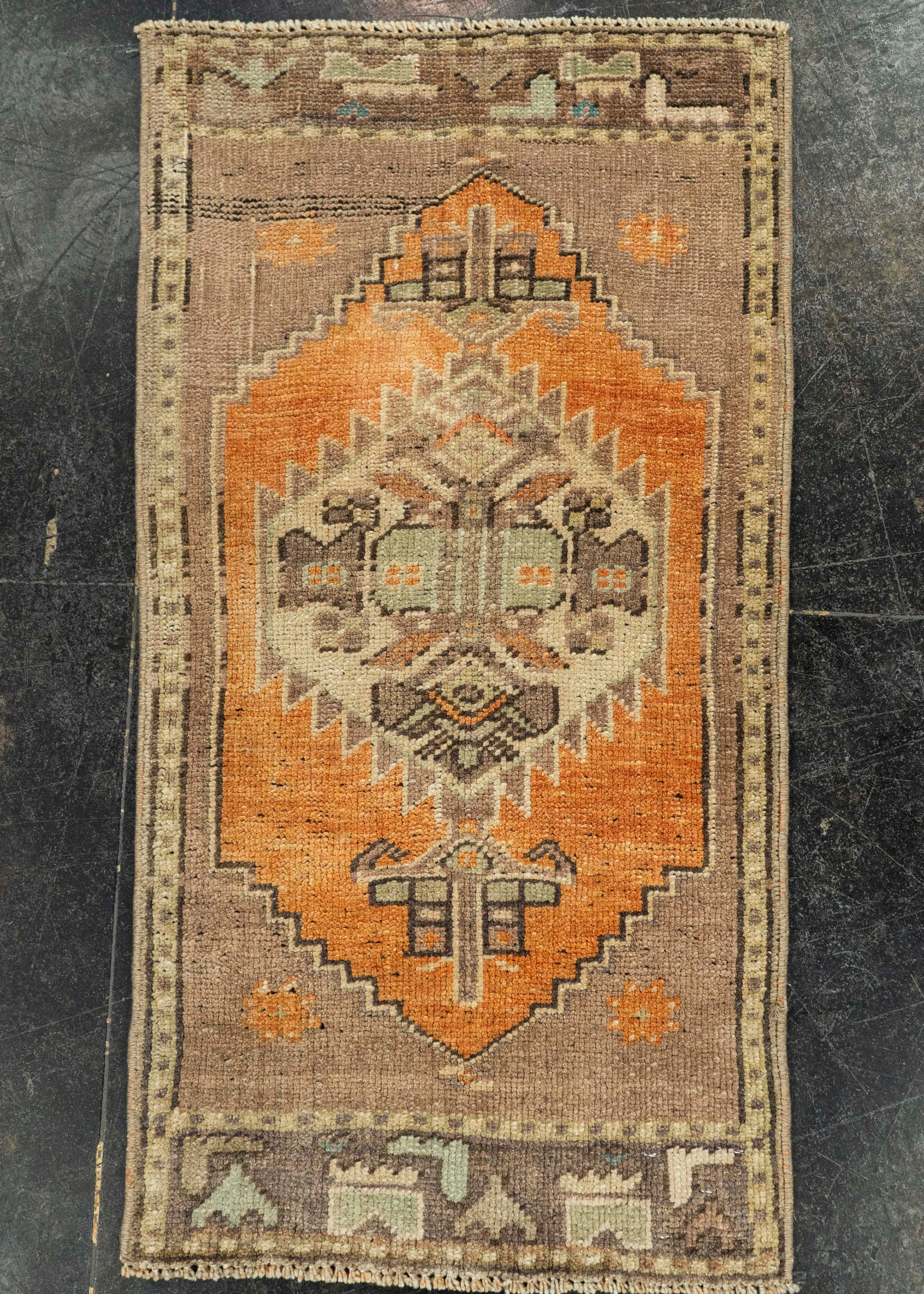 Turkish Yastik Rug  1'6" x  2'11" #23655