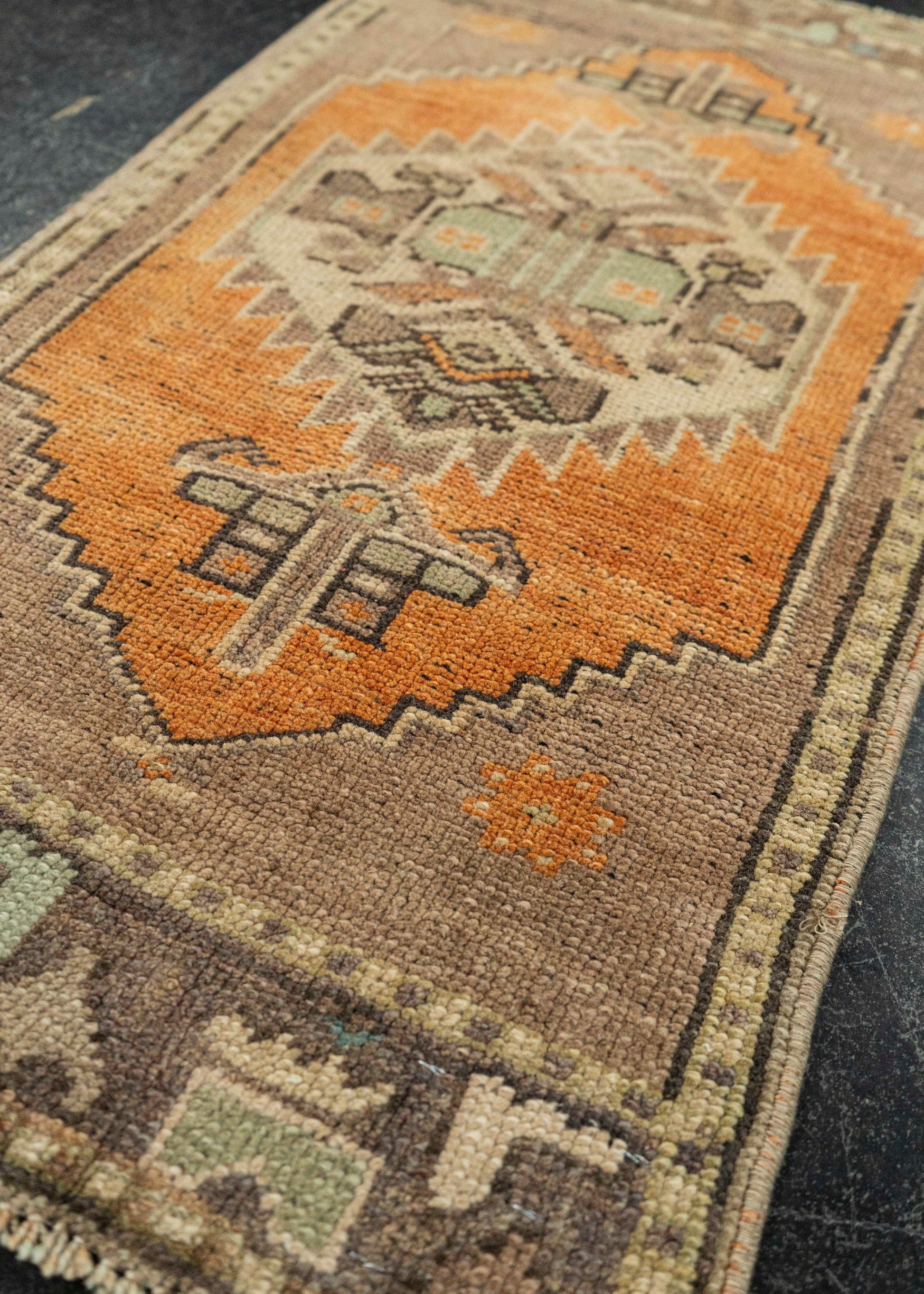 Turkish Yastik Rug  1'6" x  2'11" #23655