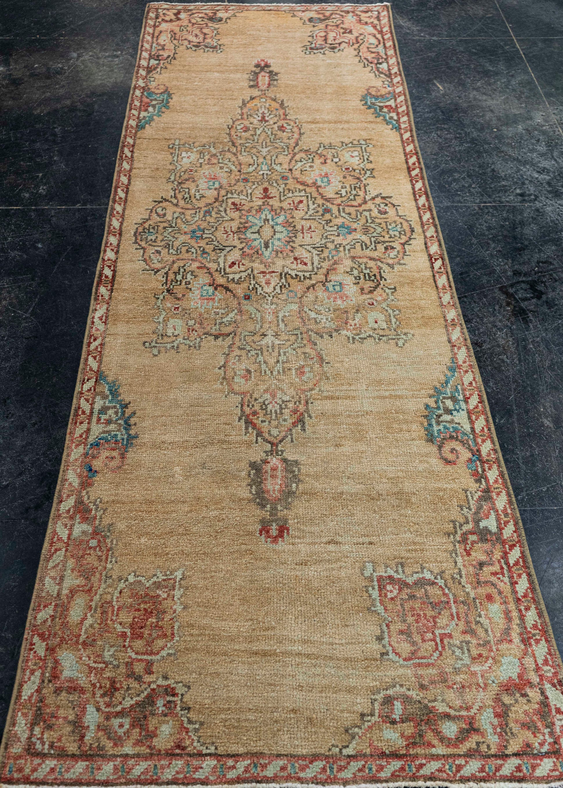 Turkish Vintage Rug 2'7" x 8'3" #20695