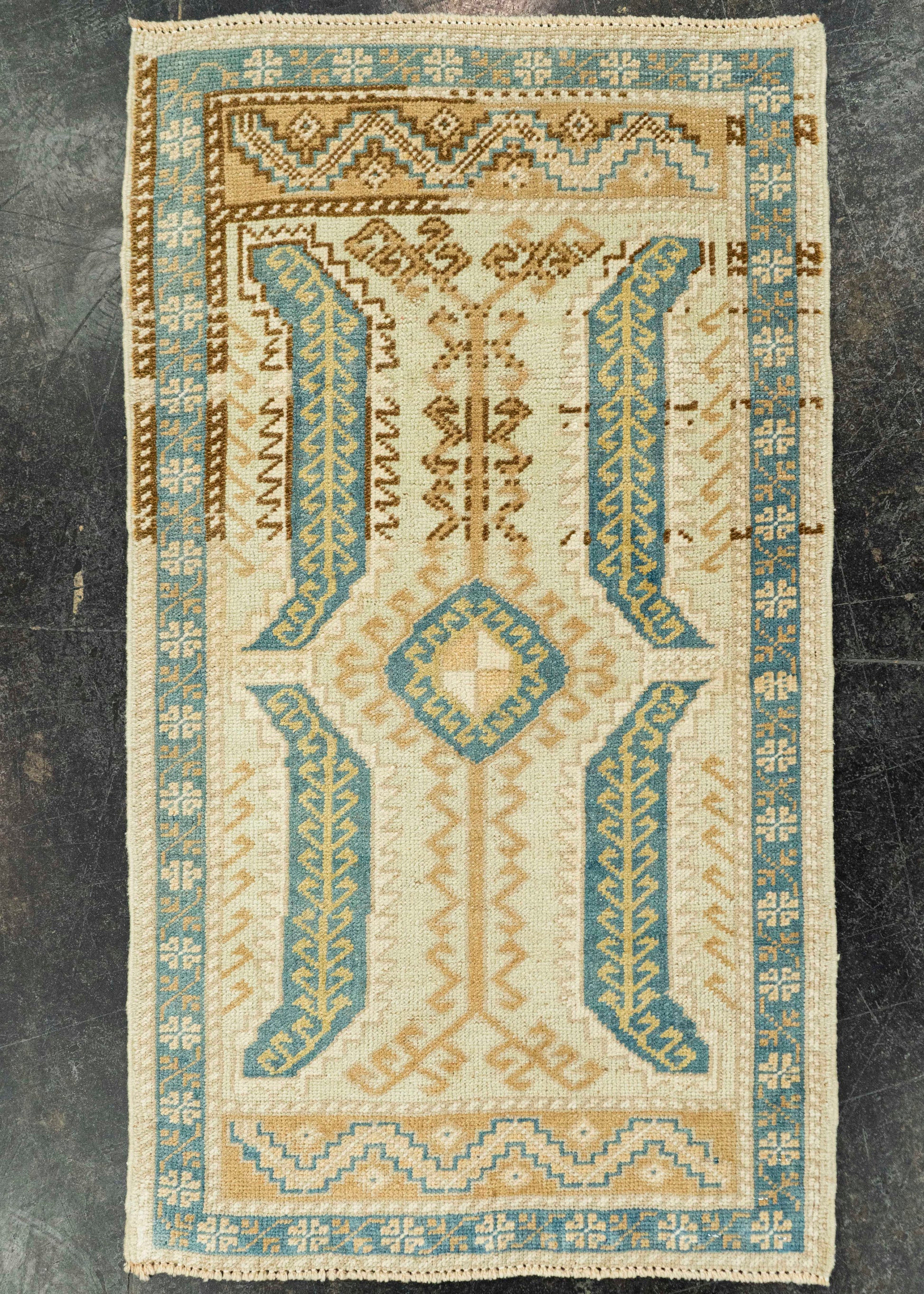 Turkish Yastik Rug  1'10" x  3'2" #23653